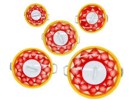 بادية غضار سلوفيني احمر اصلي