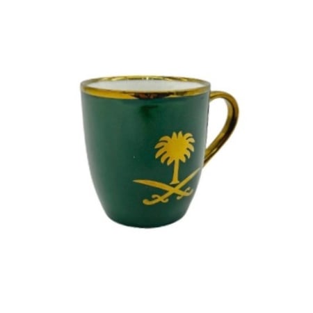 كوب سيفين و نخلة اخضر