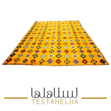 فرشة أرضية جلسة بقماش سوري