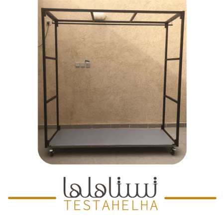 دولاب ملابس ذكي (رصاصي)
