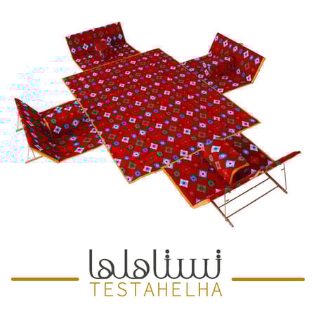 جلسة شعبية  8 أشخاص مع 4 مراكي