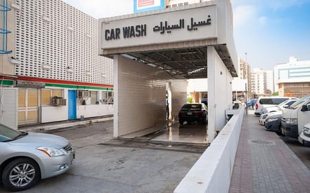 محطة تحلية مياه غسيل السيارات
