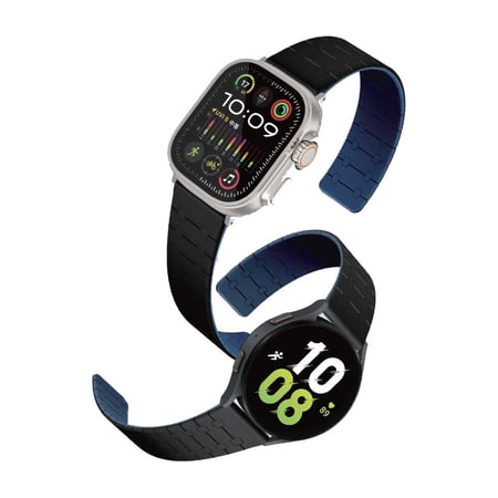 هيلمت | Flip سوار ساعة مغناطيسي - اسود / كحلي