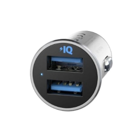 انكر | درايف 2 شاحن سيارة باور 24 واط - فضي