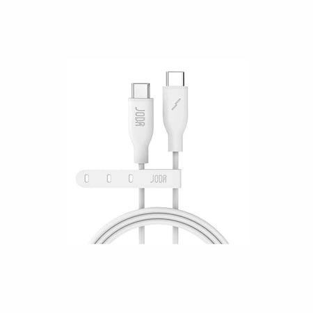 جودا | سلك سيلكون تايب سي الي تايب سي بقوة 60 واط بطول 1 متر - الوان متعددة