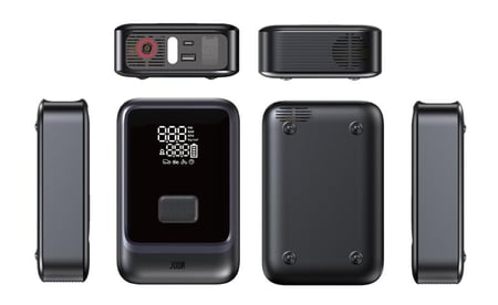 جودا | AirVolt مشغل بطارية السيارة + منفاخ هواء ذكي 4 في 1