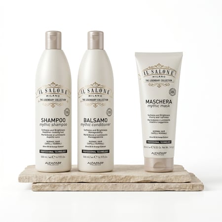 مجموعة النعومة والترطيب بالبروتين من ال صالون 3 منتجات