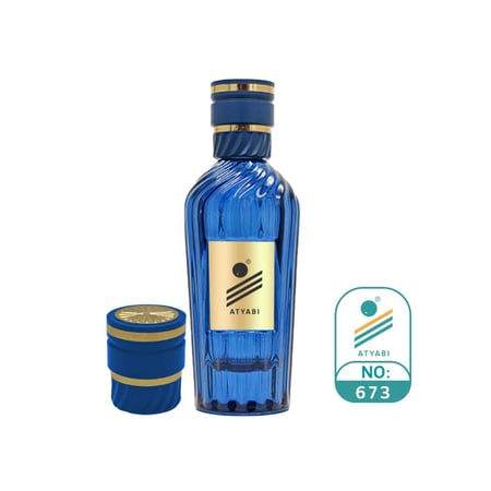 زجاجة عطر رقم 673 ملون من اطيابي
