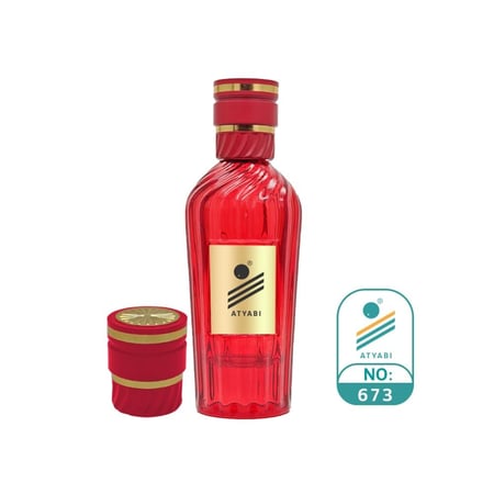 زجاجة عطر رقم 673 ملون من اطيابي