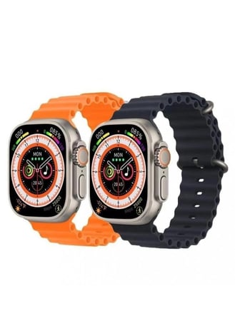 ساعة الترا الذكية بهيكل من التيتانوم سريعة الاستجابة تدعم خاصية الـ GP