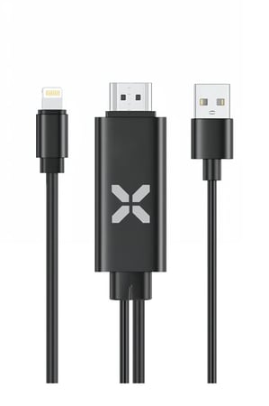 اكسون - كيبل لايتينج الى HDMI موصل للشاشه HD