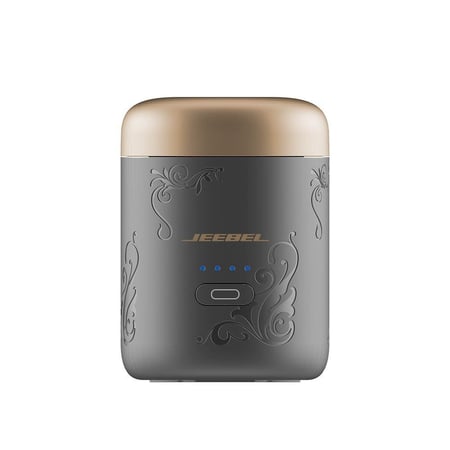 مبخرة ذكية محمولة من جيبل – شحن USB-C ببطارية 1500mAh وتصميم فاخر مع أمان وإغلاق تلقائي