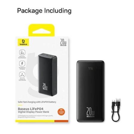 بيسوس - بطارية 18400 ملي امبير مخصصة للمناطق الحارة