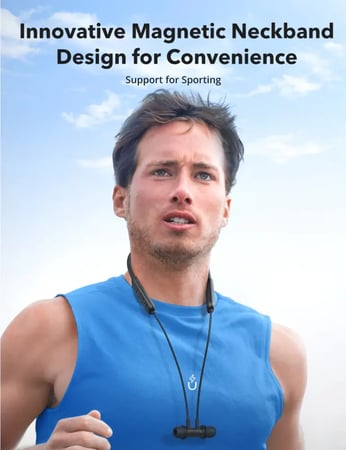 راف باور - سماعة أذن طوق بلوتوث