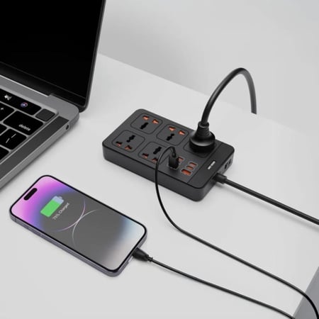 قرين ليون -  توصيله كهربائيه  5 مكابس كهربائيه بقوه 2500W بطول 3 م