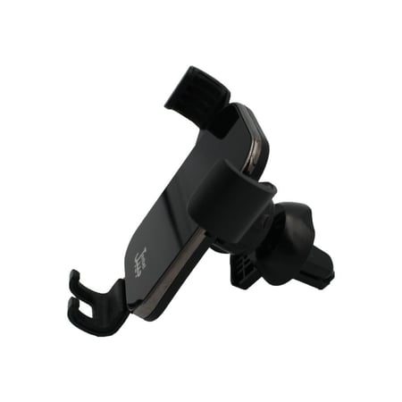 حامل جوال سيارة أسود مثبت على فتحة تهوية