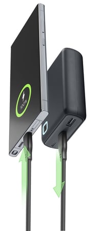 سليولرلاين - بطارية متنقلة 10000 ملي امبير شحن سريع 20 واط