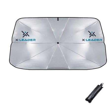 مظلة X-Leader الفاخرة لحماية السيارة من الشمس والأشعة فوق البنفسجية - عازل حراري فائق