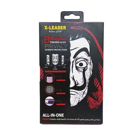 واقي شاشة الخصوصية بروفيسور من X-Leader: زجاج مقوى لحماية فائقة للخصوصية
