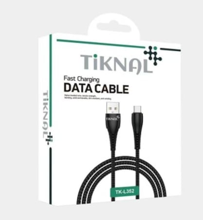 كابل شحن سريع تايب سي، نايلون مضفر، قوة ومتانة، 1.2 متر