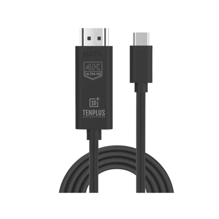 تن بلس -  كيبل HDMI إلى USB-C للشاشات 4K والتلفزيون