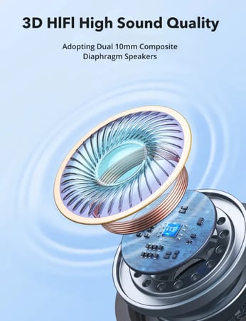 راف باور - سماعة أذن طوق بلوتوث