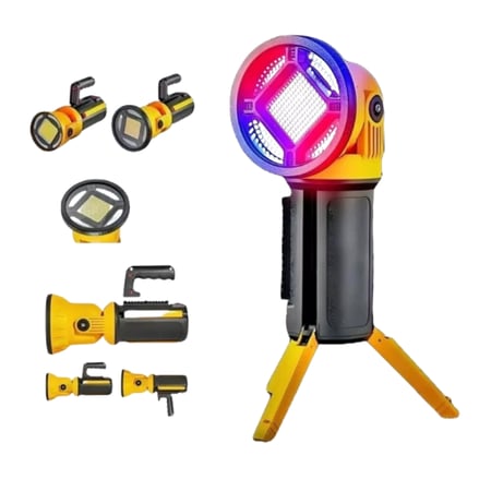 كشاف يدوي LED احترافي للرحلات والتخييم م/ W5164-2