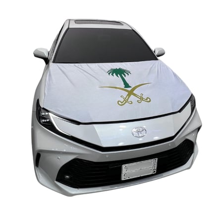 علم كبوت افتار ولي العهد قماش مطاطي يركب لجميع السيارات