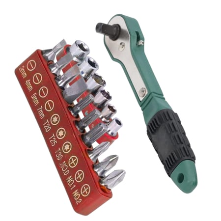 مفك عزم مع رؤوس متعددة XS-038