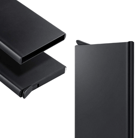 محفظة بطاقات معدنية بالوان متعددة