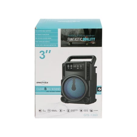 سبيكر بلوتوث مع مدخل ذاكرة وفلاش