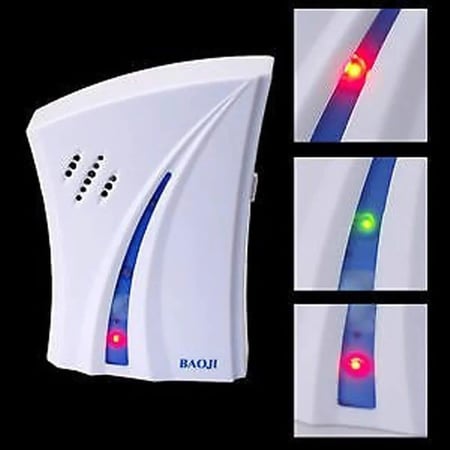 جرس باب لاسلكي على فيش جداري مع بطاريات 510AC