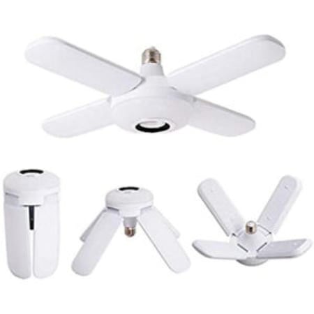 لمبة سقف موسيقية ذكية RGB مروحية