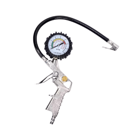 عداد ضغط هواء مع منفاخ يدوي للسيارات