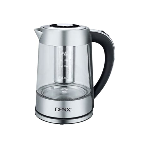 غلاية كهربائية زجاجية من DENX م/ DX3408