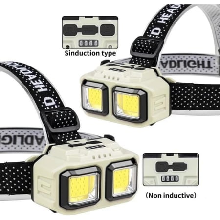 كشاف رأس LED قابل للشحن م/ MC8437