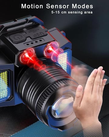 كشاف رأس USB LED م/ F-T51