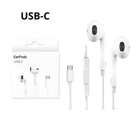 سماعة ايفون 15-16-17 منفذ تايب سي الجديدة (USB-C)