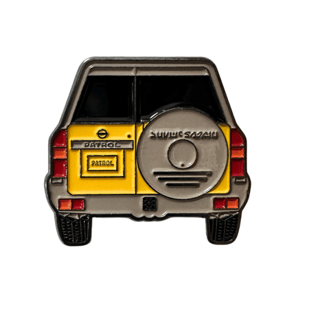 خلفية باترول فتك ملصق معدن 3M