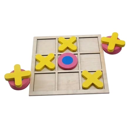 لعبة إكس أو  خشبية تعليمية للأطفال م/PT721