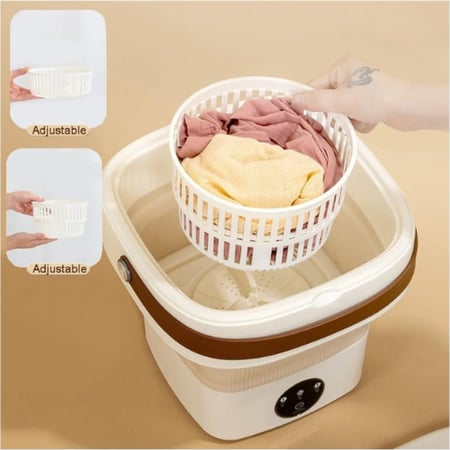 DENX - غسالة ملابس قابلة للطي م/ DX3423 ماركة دينكس