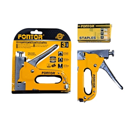 FONTOR – مسدس دباسة ثلاثي الاتجاهات صناعي م/ TC686 ماركة فونتور