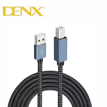 DENX - كابل طابعة ,USB للبيانات  م/DX037 ماركة دينكس