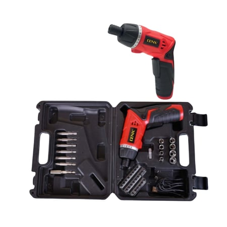 DENX - مفك براغي قابل شحن بجميع المفكات م/DX1772 ماركة دينكس