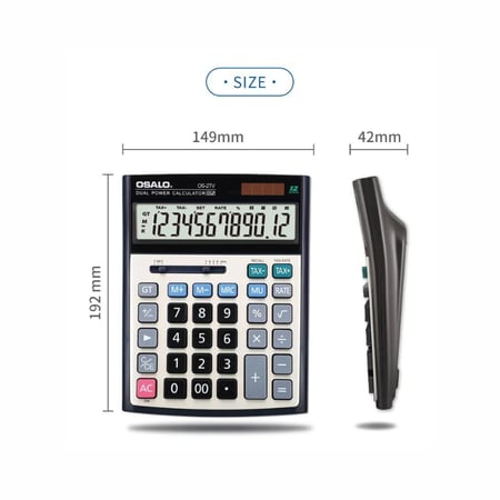 OSALO -  آلة حاسبة  مكتبية  م/OS-2TV ماركة اسلو