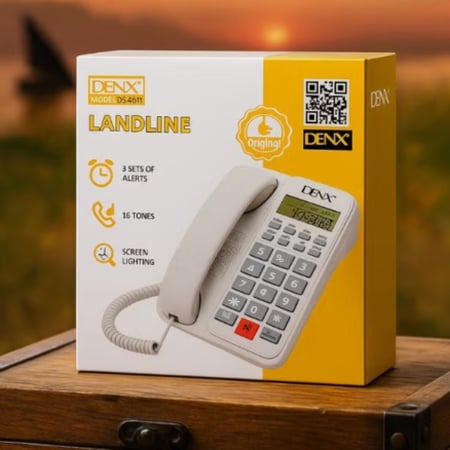 DENX - هاتف أرضي سلكي م/ DX3611 ماركة دينكس