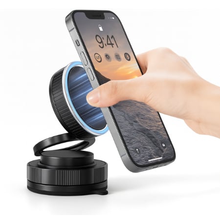 BASTEC - حامل جوال مغناطيسي للسيارة م/ BC-02 ماركة باستك