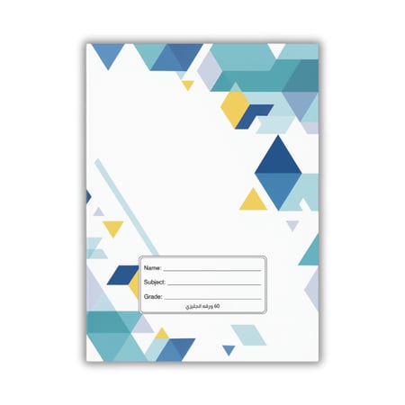 دفاتر انجليزي 60 ورقة عدد 4 دفاتر م/1200061