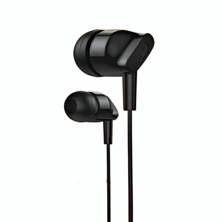 سماعة مسمار لون اسود م/F3