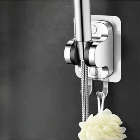 حامل رأس دش استحمام والمنظفات والمماسح – ستانلس ستيل مع خطافين م / WA-5693